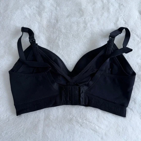 Kindred Bravely Nursing Pumping Bra Size Small Petite Black - Picture 7 of 10